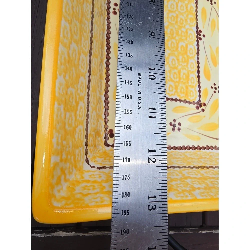 Temp-tations Old World Yellow Bakeware 10‎ Piece Set